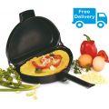 Nonstick Folding Omelet Fry Pan Maker 